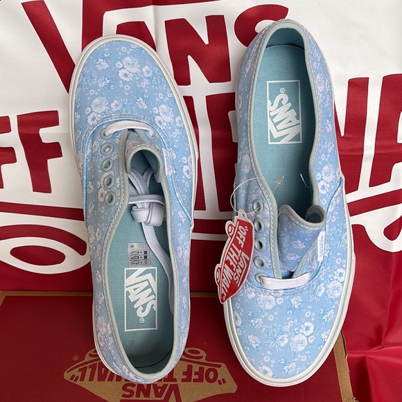 Vans Authentic PLATFORMS Tonal Floral/Omphlds/True White sneakers-platforms Men’ - Picture 13 of 16